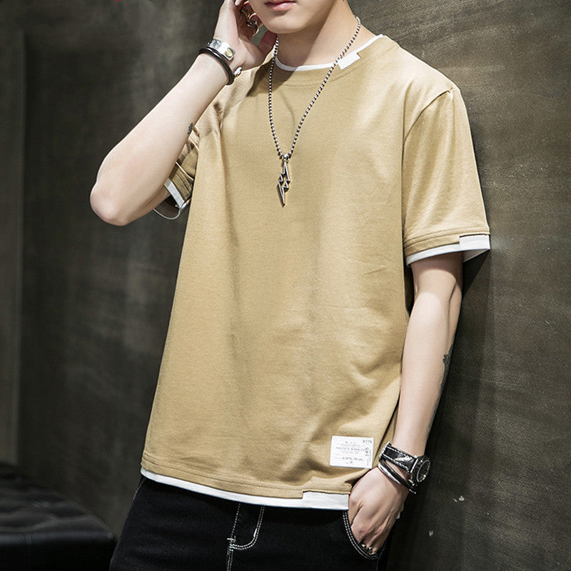 Men Summer Short Sleeve t-Shirt