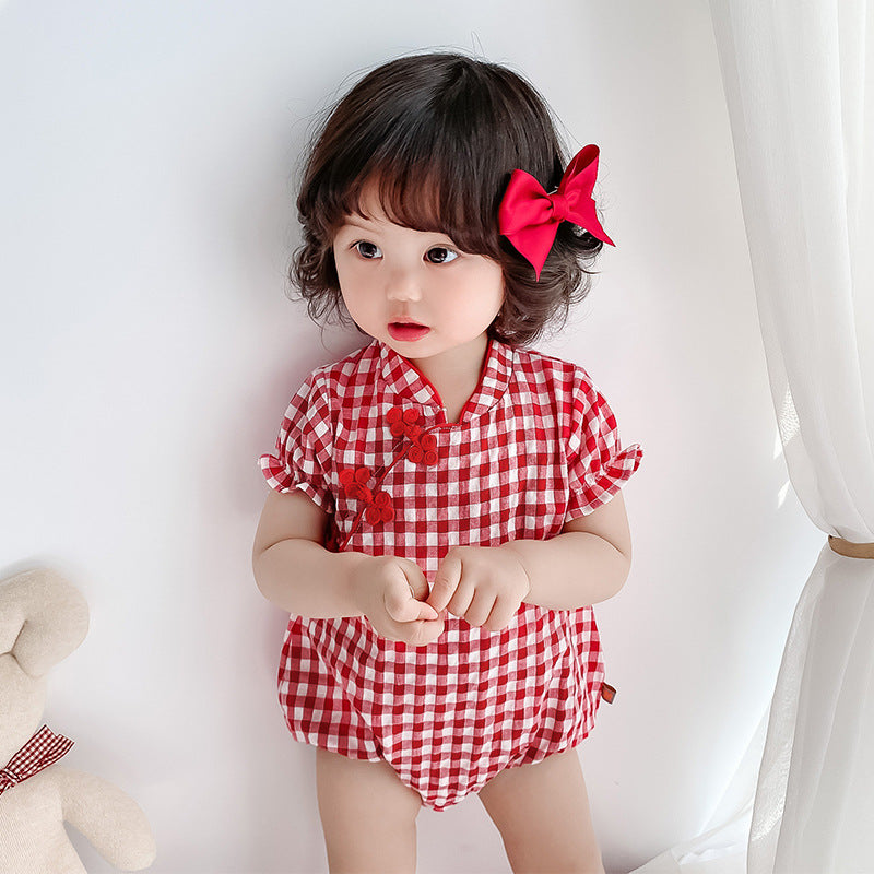 Jumpsuit, Cheongsam Children's Clothing