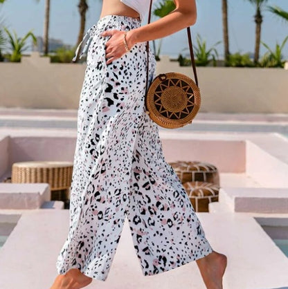 Mid-rise Loose-fitting Trousers