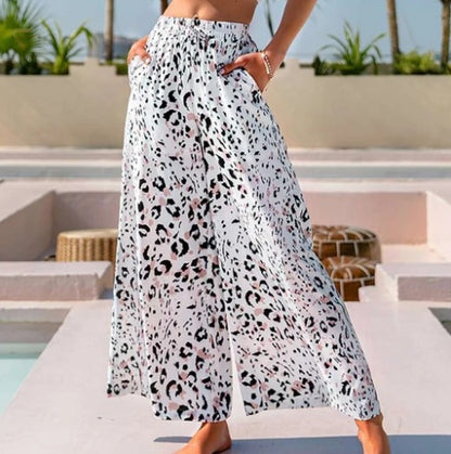 Mid-rise Loose-fitting Trousers