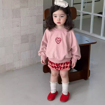 Baby Sweater Two-piece Korean Children's Clothing