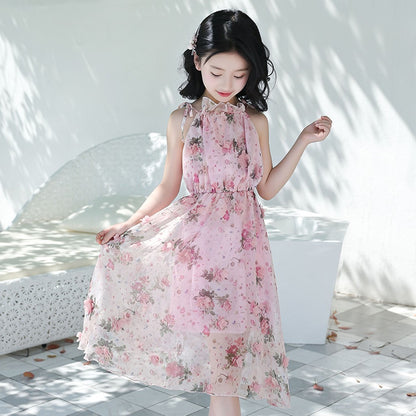 Toddler Party Cotton Dress For Kids Girls