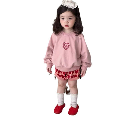 Baby Sweater Two-piece Korean Children's Clothing
